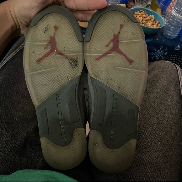 Jordan 5 Retro P51 Camo Size 6.5Y - Picture 8 of 9